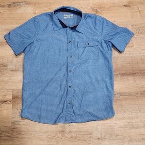 Avalanche Light Blue Casual Button-Down Shirt | Size L